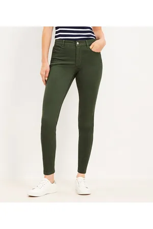 Petite Curvy Five Pocket Skinny Pants in Sateen