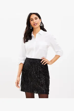 Fringe skirt online outlet india