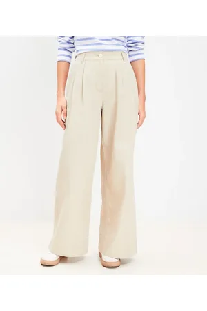 Lotus Milly flared sweatpants in beige - The Upside