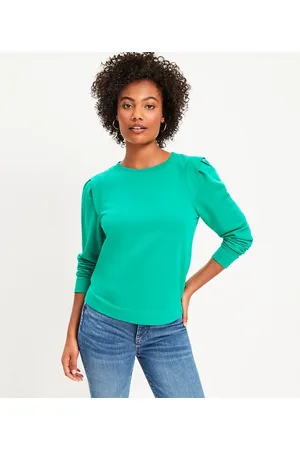 Petite Ribbed Side Slit Midi Sweater Skirt