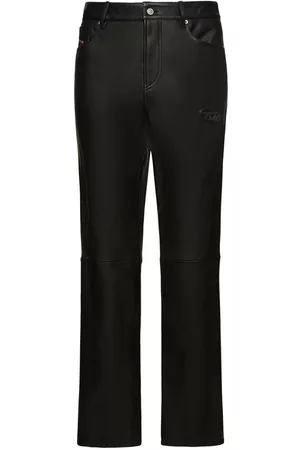 Diesel D Patch Leather Pants
