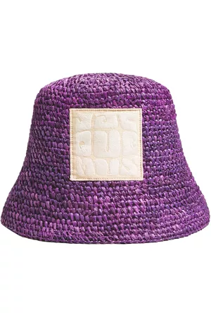 JJXX borg bucket hat in bright purple