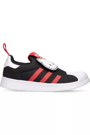 Kids' superstar hotsell faux-leather sneakers