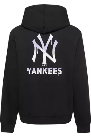 Champion X Mlb New York Yankees Logo Cotton-jersey Sweatshirt in Blue for  Men