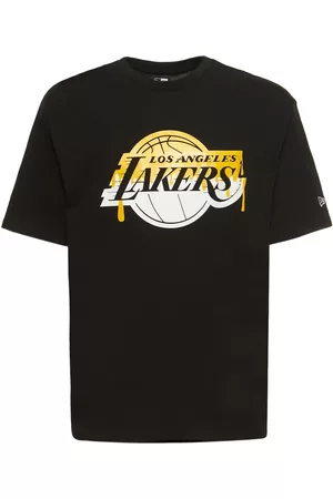 NBA LA LAKERS DRIP LOGO T-SHIRT 'BLACK