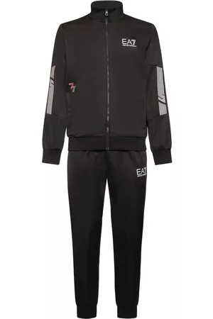 EA7 7 Lines Poly Tricot Brushed Track Suit