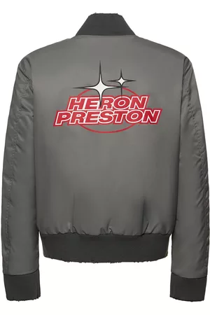 Heron Preston Patches Varsity Jacket - Farfetch
