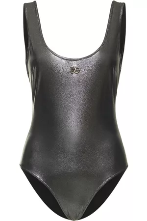 Dolce & Gabbana Laminated Jersey Onepiece Swimsuit
