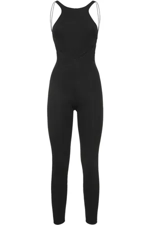 ALESSANDRO VIGILANTE Women Jumpsuits - Open Back Cut Out Jersey Jumpsuit