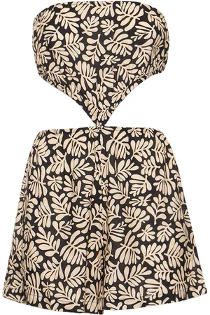 WeWoreWhat Women Jumpsuits - Strapless Cutout Romper
