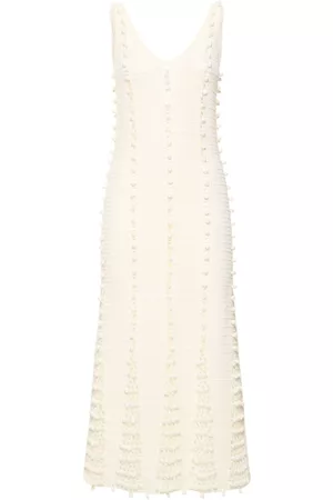 REMAIN sweetheart-neck Knitted Midi Dress - Farfetch