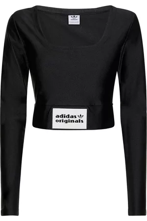 adidas Women Crop Tops with long sleeves - Long Sleeve Crop Top