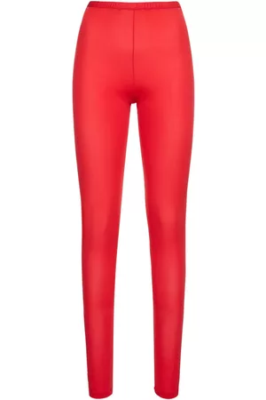 Leggings & Churidars in the color red for Women on sale