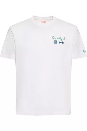 MC2 SAINT BARTH Men Sports T-shirts - Gin Or Gym Cotton Jersey T-shirt