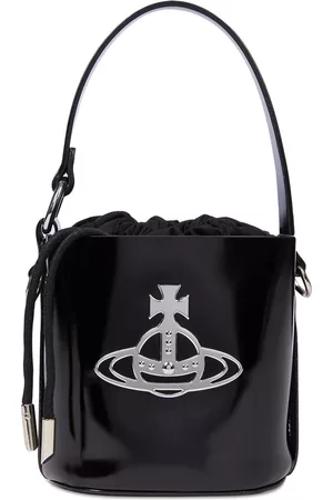 Vivienne Westwood Women Leather bags - Small Daisy Patent Leather Bucket Bag
