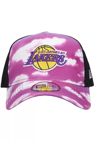 New Era Women's Purple, White Los Angeles Lakers Glitter Patch 9Forty  Snapback Hat