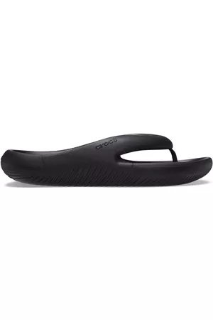 Amazon.com | Crocs Unisex Mellow Flip Flops, Recovery Slides, Black,  Numeric_4 US Men | Flip-Flops