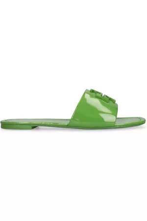 Lime green tory burch sandals new arrivals