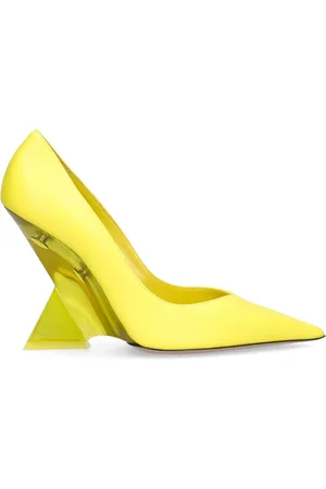 The Attico 105mm Cheope Leather Pumps