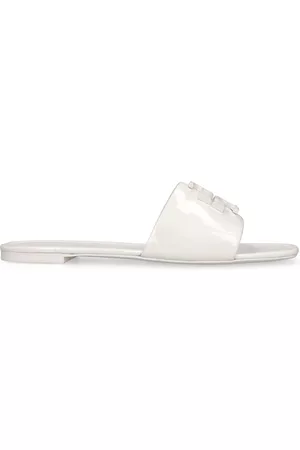 Tory Burch Women Leather Sandals - 10mm Eleanor Patent Leather Flats