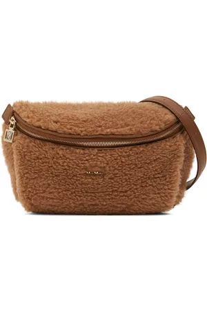 Teddy Banane wool and silk-blend belt bag