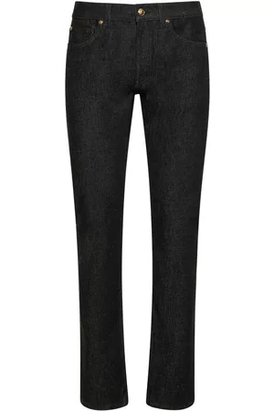 Purple Brand Allure-jacquard Monogram Denim Jeans - Farfetch