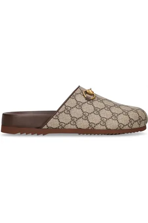 Gucci canvas slippers new arrivals