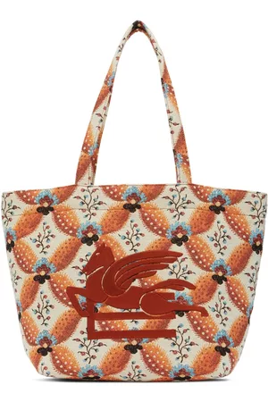 Etro Pegaso Embroidered Tote Bag