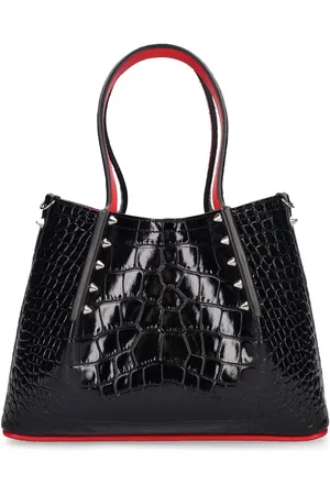 Paloma Nano crystal-embellished suede, leather and rubber shoulder bag