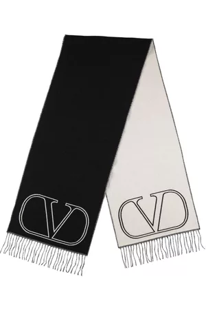 Valentino Garavani Scarves Men ER033PTX0NI Virgin Wool Black Grey 304€