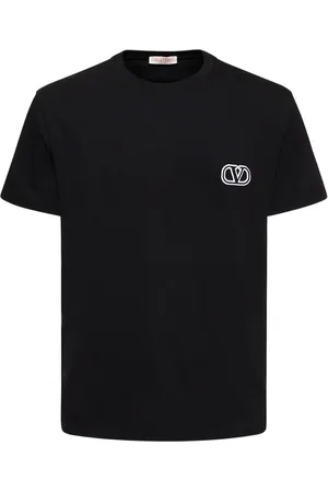 VALENTINO Regular Fit Cotton T-shirt With Logo