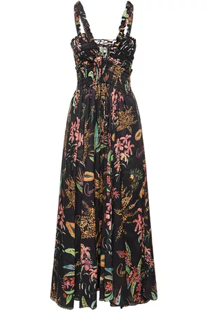 Womens Charo Ruiz Ibiza black Lace-Trim Cindy Maxi Dress