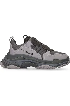 Balenciaga Triples S Faux Leather Lace-up Sneakers