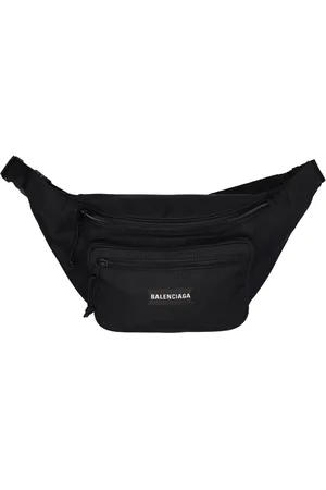 Balenciaga Black Explorer Arm Phone Holder Pouch Balenciaga