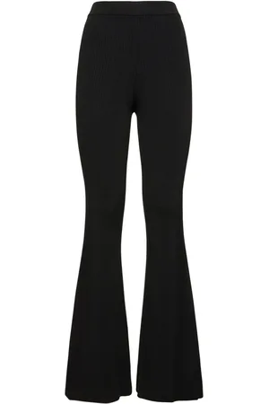 Stella McCartney Compact Knit Technical Flared Pants