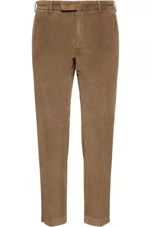 Autumn Winter Fashion Men Jeans Loose Fit Spliced Designer Corduroy Cargo  Pants Men Harem Trousers Casual