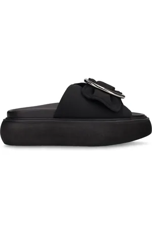 The Attico 60mm Dada Neoprene Platform Slides