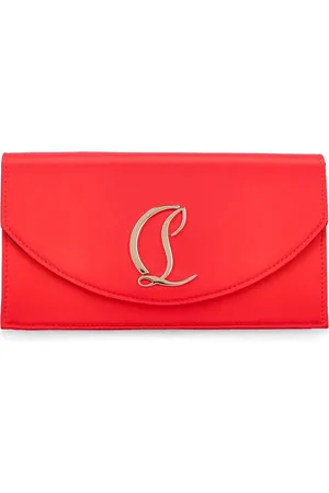 Christian Louboutin Loubi54 Crepe Satin Clutch