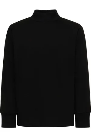 sacai Men's S Logo Split Seam T-Shirt Black