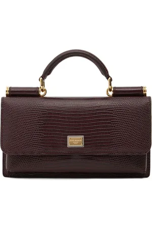 Small elongated sicily leather bag - Dolce & Gabbana - Women