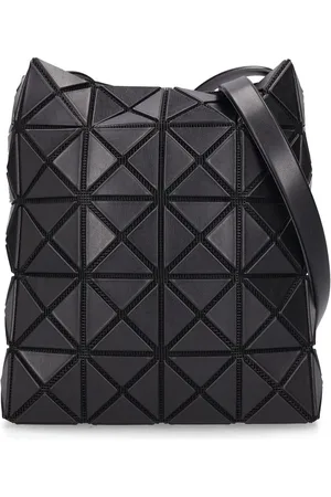 Bao Bao Issey Miyake Prism Two-Tone Crossbody Bag Gray/Black