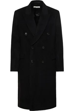 OUR LEGACY Hairy Mohair Blend Double Breast Coat