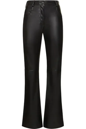 Buy Black Leather Pants Online For Women in India