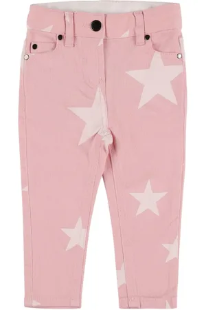 Stella McCartney Star Print Organic Cotton Blend Jeans