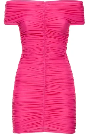 The Andamane Nicola Gathered Stretch Jersey Minidress