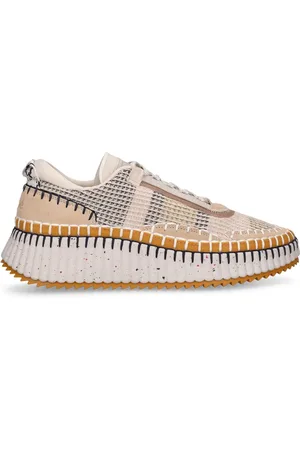 Chloé Nama Mesh Low Top Sneakers