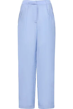 The Frankie Shop SSENSE Exclusive Blue Bea Fluid Stripe Suit Trousers