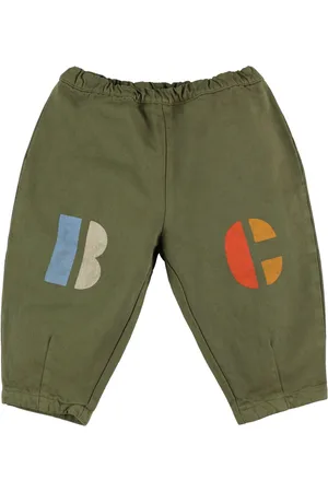 BOBO CHOSES cloth pants Knee patches Brown