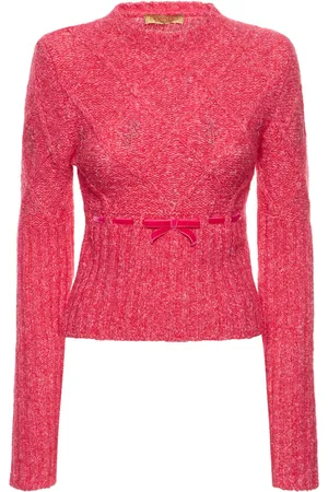 Divna Embroidered Wool Blend Sweater