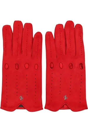 Ernest W. Baker Red Studded Gloves